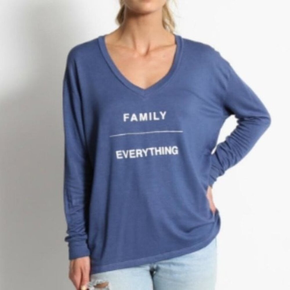 Good hYOUman Light Blue Sweatshirt Top Size M/L